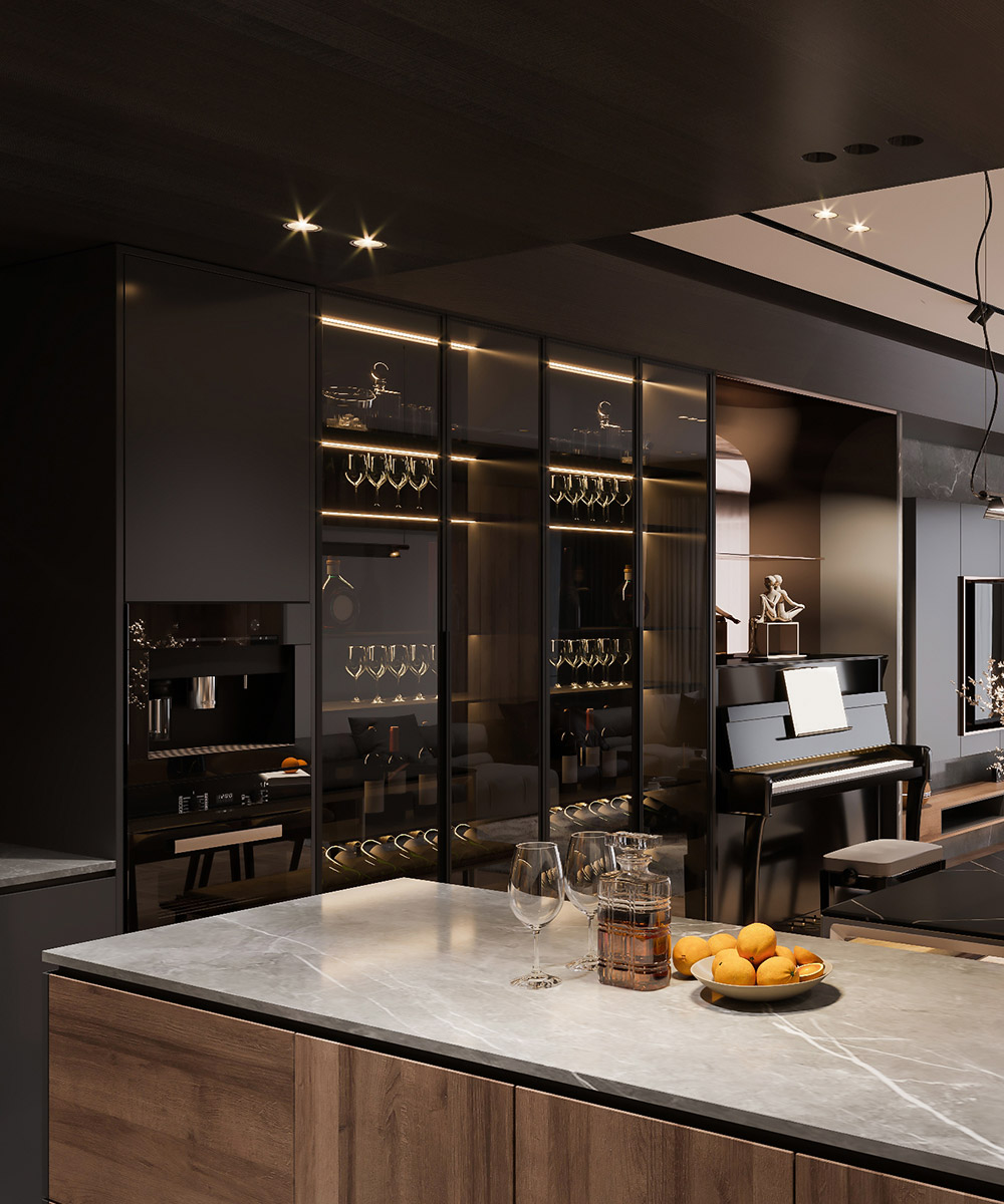Kitchen finishes