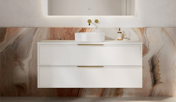Wall hung vanity